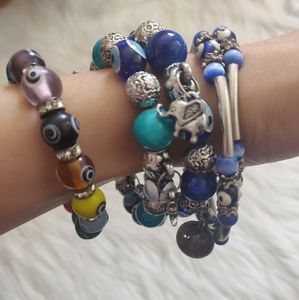 Evil Eye Protection Stacking Bracelet Bundle 🧿